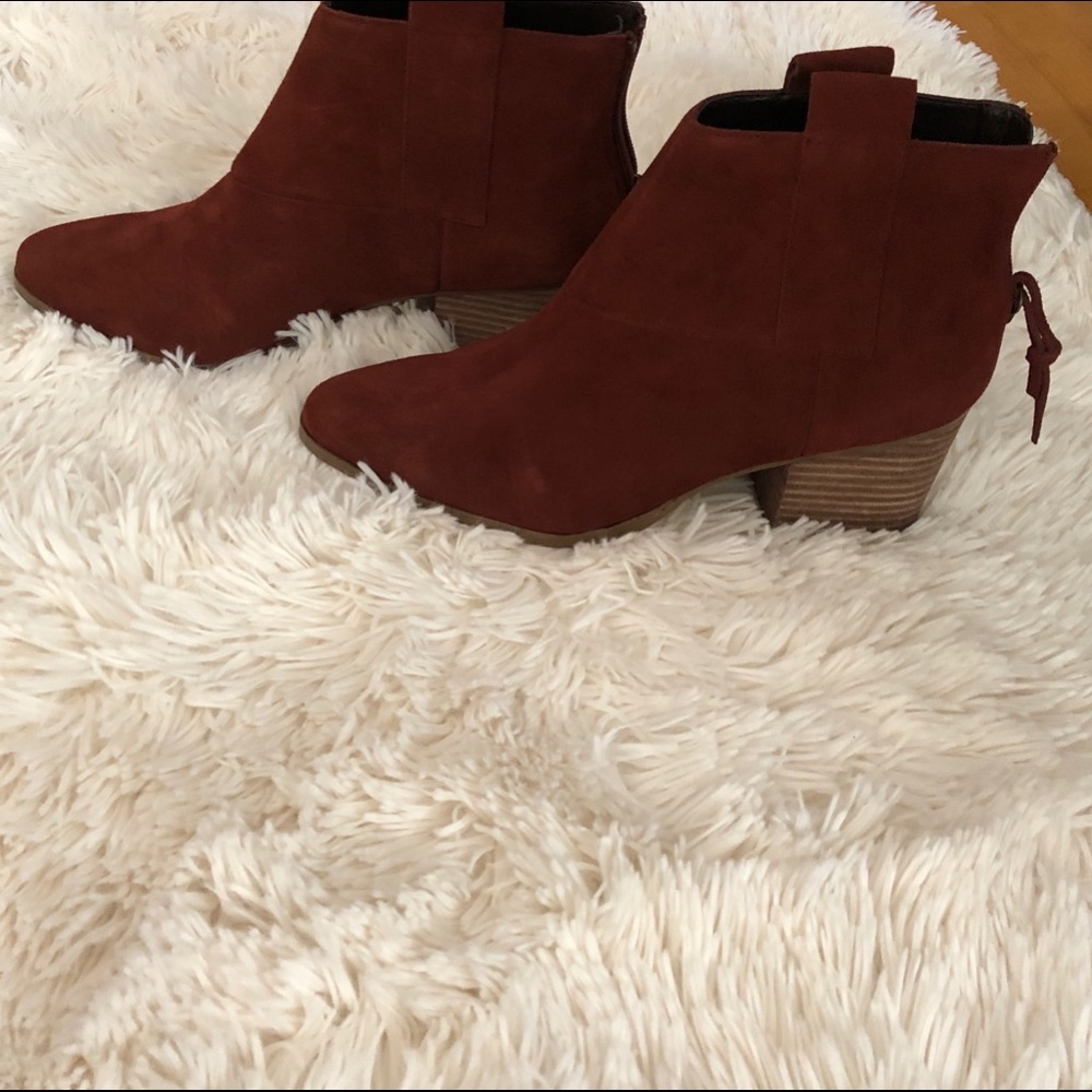 Rust-Colored Booties - image 1